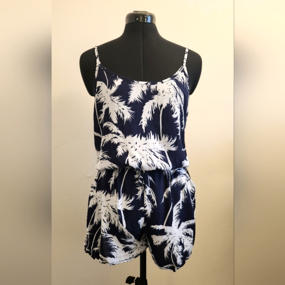 Tropical Print Playsuit